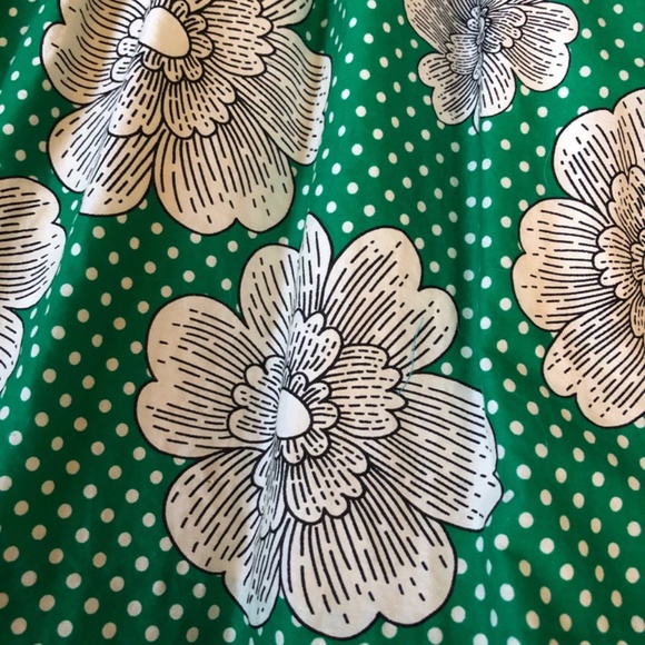 Anthropologie Maeve Strapless Green Dress 4 - Picture 6 of 10